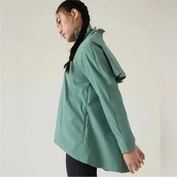 NEW Athleta Advantage Poplin Jacket Size Medium - Picture 2 of 14